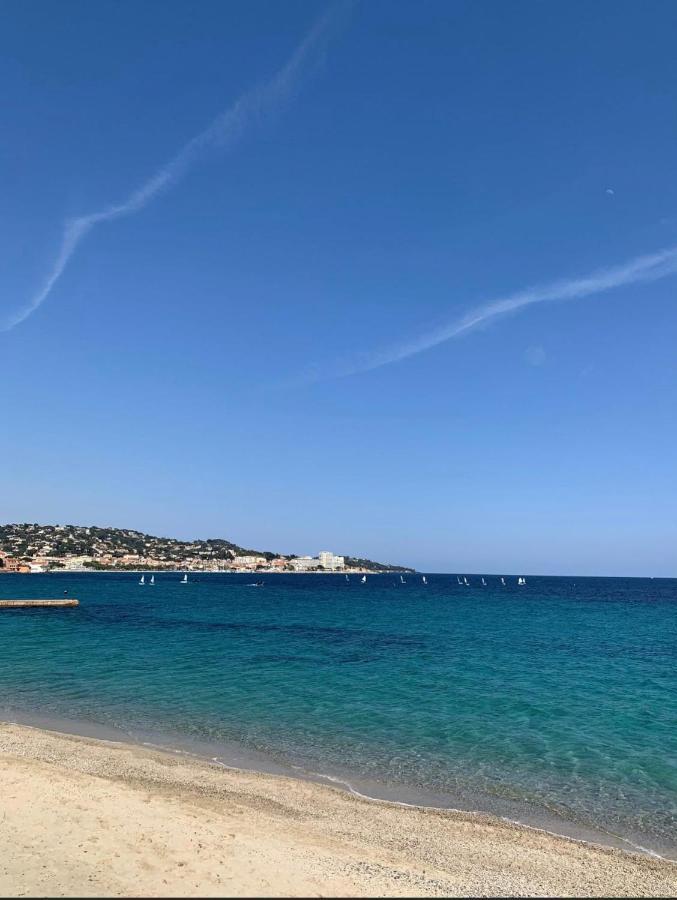 Charmant Studio Avec Terrasse Vue Mer A 50 M Sainte-Maxime Exterior foto